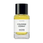 Cologne cédrat matière première  EDP 100 ml